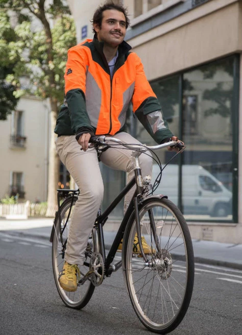 Blouson Réversible Réfléchissant UCRR2 - Urban Circus -Accessoires vélo Soldes blouson reversible reflechissant ucrr2 urban circus