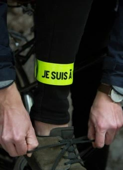 Brassard Réfléchissant Vélo - JE SUIS À VÉLO 5 Brassard Réfléchissant Vélo - JE SUIS À VÉLO -Accessoires vélo Soldes brassard reflechissant je suis a velo 2