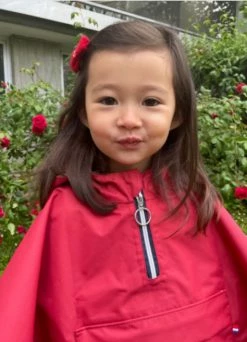 Cape De Pluie Vélo Enfant - Temps Des Grenouilles -Accessoires vélo Soldes cape de pluie velo enfant temps des grenouilles 7