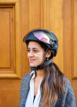 Casque Vélo Quartz Visor Led USB - Cairn -Accessoires vélo Soldes casque velo quartz visor led usb cairn 3