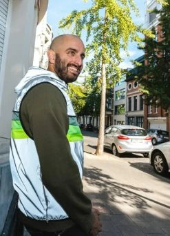 Gilet Réfléchissant Vélo Route North - Gofluo 7 Gilet Réfléchissant Vélo Route North - Gofluo -Accessoires vélo Soldes gilet reflechissant velo route north gofluo 3