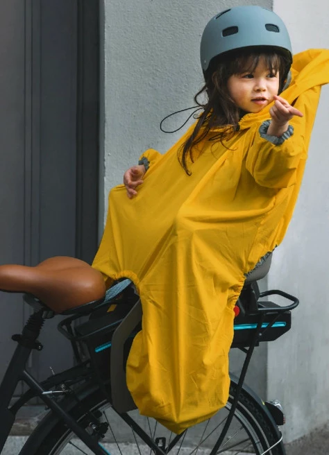 Imperméable Siège Enfant Vélo - Rainette 2 Imperméable Siège Enfant Vélo - Rainette – Image 2
