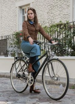 Jupe De Pluie Vélo En Ville - JE SUIS À VÉLO -Accessoires vélo Soldes jupe de pluie velo en ville je suis a velo 2