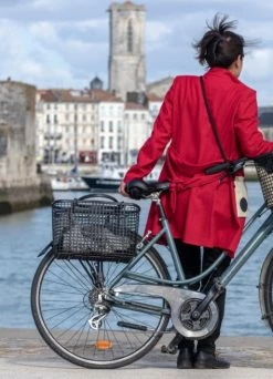 Panier Vélo Arrière Universel Et Recyclé - Matlama -Accessoires vélo Soldes panier velo arriere universel et recycle matlama 2