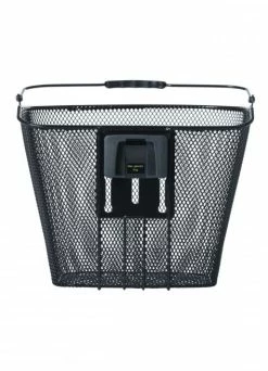 Panier Vélo Avant Amovible Bremen - Basil -Accessoires vélo Soldes panier velo avant amovible bremen basil 4
