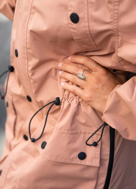 Parka De Pluie élégante Cycliste Urbain - Maium Amsterdam 5 Parka De Pluie élégante Cycliste Urbain - Maium Amsterdam – Image 5