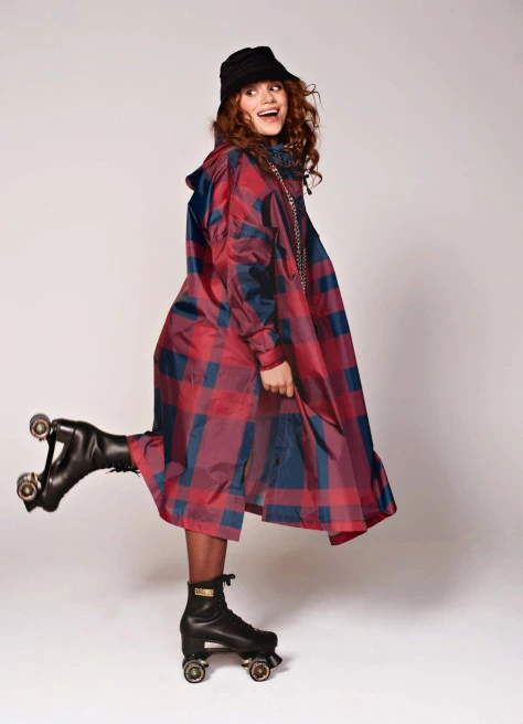 Poncho De Pluie Vélo Recyclé Original - Rainkiss 3 Poncho De Pluie Vélo Recyclé Original - Rainkiss – Image 3