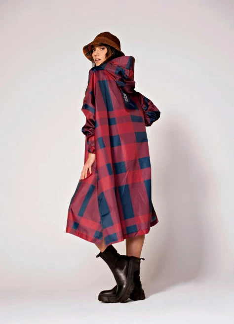 Poncho De Pluie Vélo Recyclé Original - Rainkiss 4 Poncho De Pluie Vélo Recyclé Original - Rainkiss – Image 4