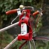 Porte-bouteille Vélo De Vin En Cuir - La Bouclée