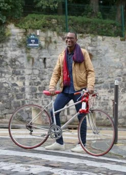 Porte-bouteille Vélo De Vin En Cuir - La Bouclée -Accessoires vélo Soldes porte bouteille velo de vin en cuir la bouclee 2