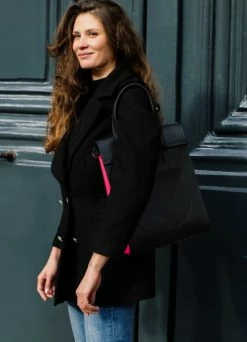 Sac à Main Porte-bagages Vélo En Cuir - Annso -Accessoires vélo Soldes sac a main porte bagages velo en cuir annso 2