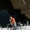 Sac à Main Porte-bagages Vélo En Cuir - Annso