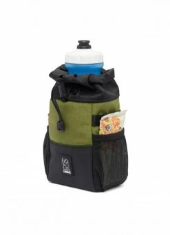 Sacoche Porte-bidon Vélo Convertible - Chrome -Accessoires vélo Soldes sacoche porte bidon velo convertible chrome 3