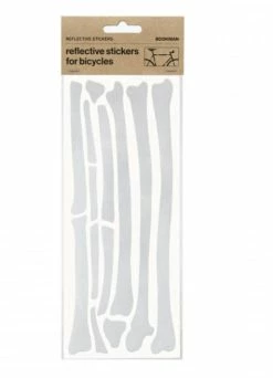 Stickers Vélo Réfléchissants Os - Bookman -Accessoires vélo Soldes stickers velo reflechissants os bookman 2