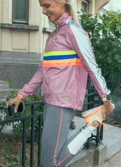 Veste De Pluie Vélo Légère Et Réfléchissante - Gofluo -Accessoires vélo Soldes veste de pluie velo legere et reflechissante gofluo 2
