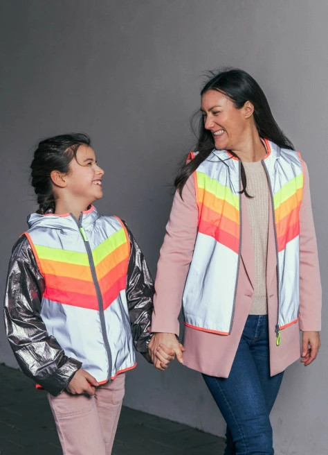 Veste Réfléchissante Vélo Enfant Darkflow - Gofluo 4 Veste Réfléchissante Vélo Enfant Darkflow - Gofluo – Image 4