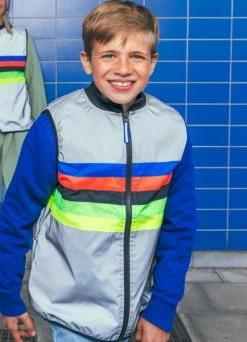 Veste Réfléchissante Vélo Enfant Julian - Gofluo -Accessoires vélo Soldes veste reflechissante velo enfant julian gofluo 7