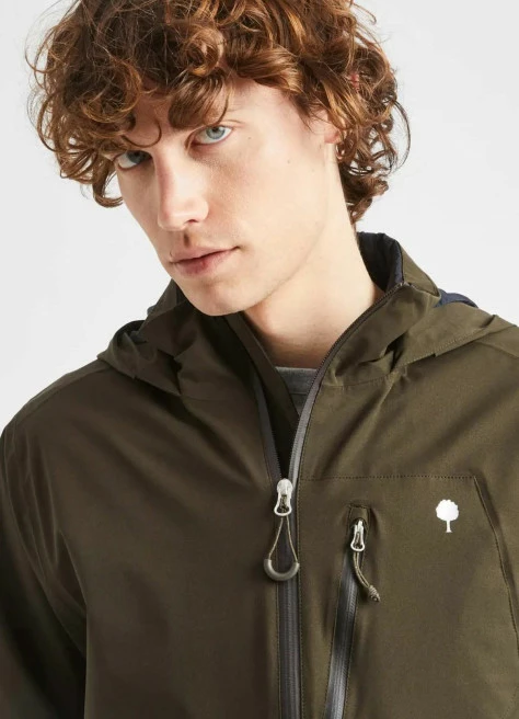 Veste Vélo Imperméable Recyclée Landes - Faguo 2 Veste Vélo Imperméable Recyclée Landes - Faguo – Image 2